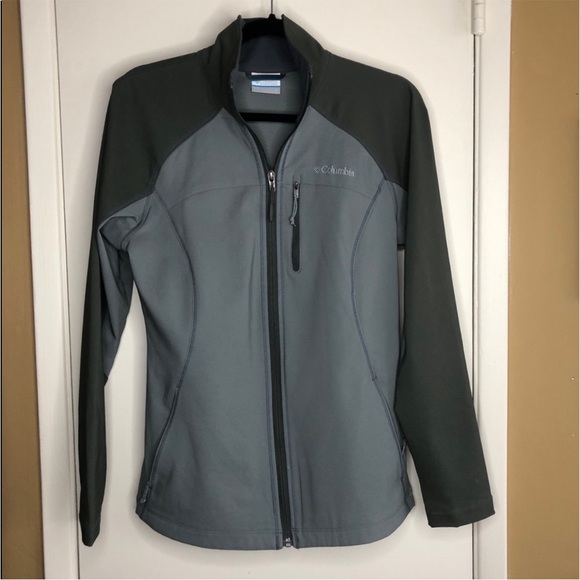 Columbia Two-Tone Gray Jacket zip up S - Picture 1 of 7